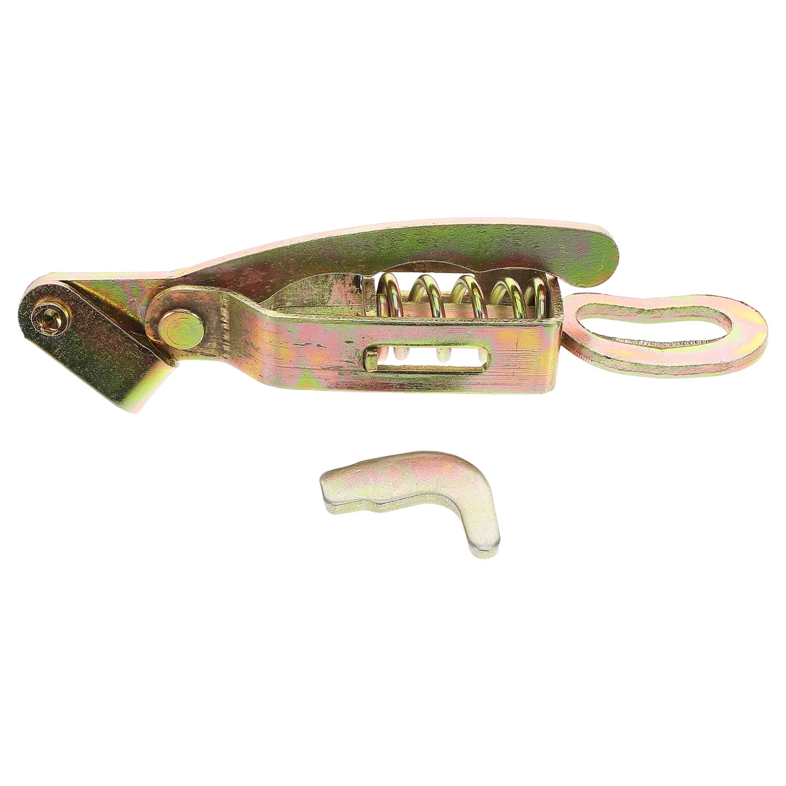 Metal Heavy Duty Door Latch For Truck Door Mechanic Loaded Buckle Galvanized Iron Cargo Trailer Toolbox Lock Hasp