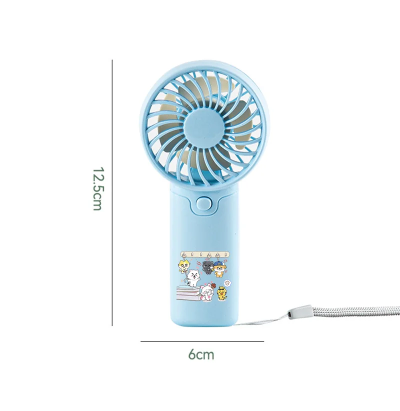ENHYPEN Portable Fan Convenient Small Fan Summer Pocket Hand-held Fans Lightweight KPOP Men's Team Print Mini Fan Air Coolers - view 5