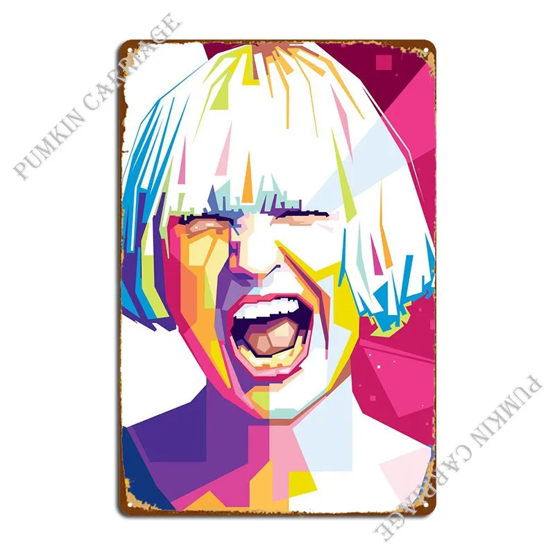 Sia стиль в Wpap металлические знаки домашняя настенная пещера дизайн Винтажный жестяной знак плакат