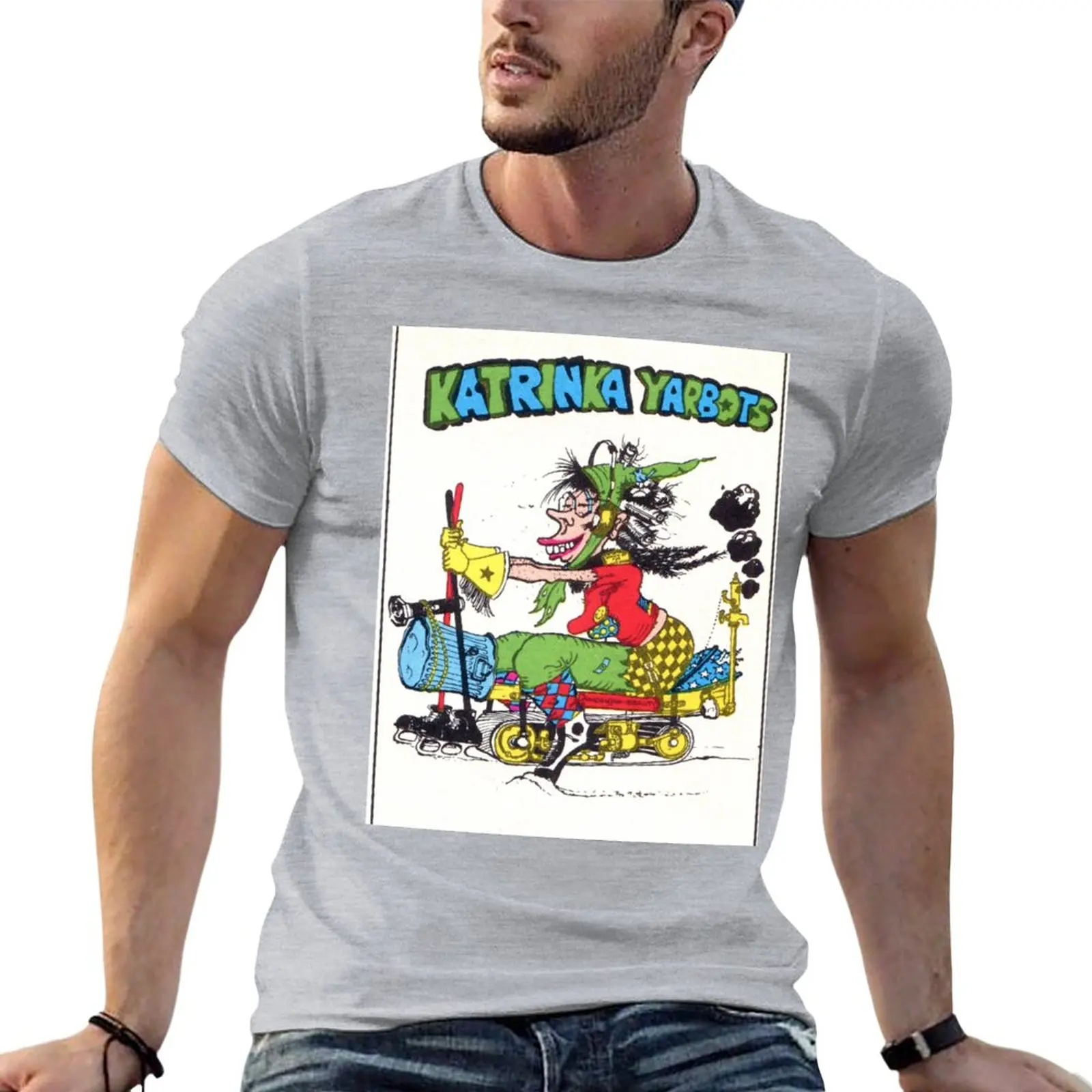 SNOW Sports Magazine Snowmobile 1971 Art Print Katrinka Yarbots T-Shirt funny t shirt men t shirts