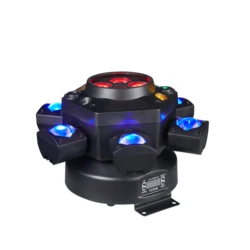 LED Moving Head Beam Light RGB Laser Strobe Light, Full Color, Rotating Stage Light, Disco Party, Bar, 6 cabeças, DMX