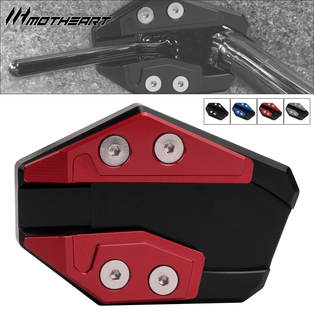 Prolonged Kickstand Support Pad For YZFR3 MT03 YZFR25 MT25 Niken 850 Anti Slip Anti Sinking Side Stand Enlarger Accessories