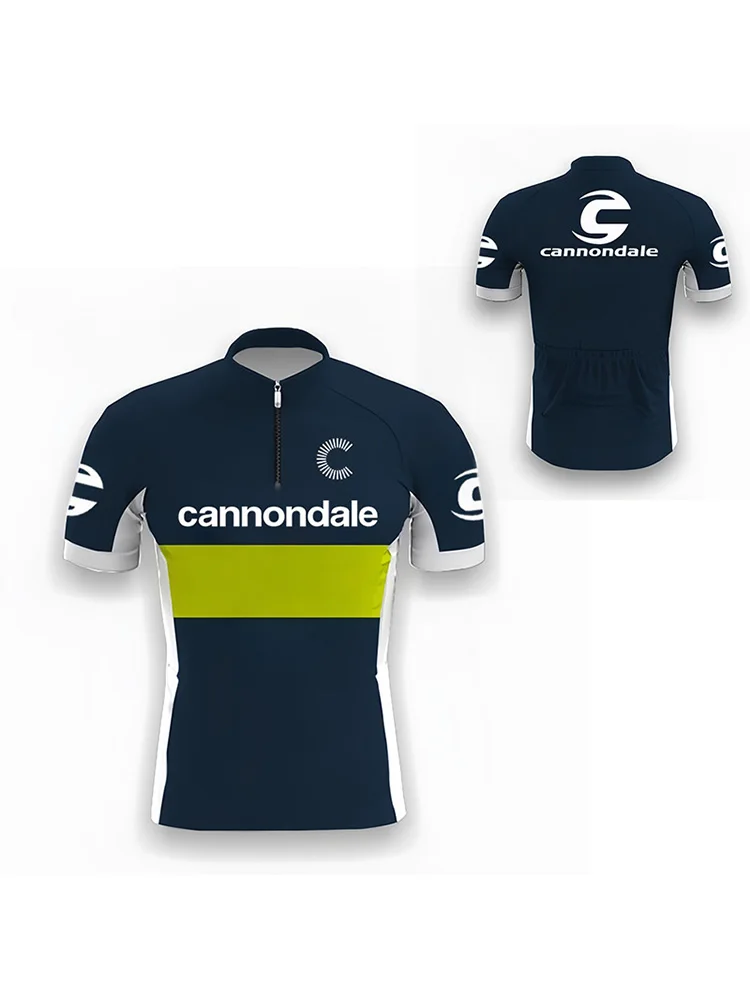 AliExpress NONE Cannondale Cycling Jersey Outdoor Cycling Jersey Summer Short Sleeve Bib Strap Cycling Jersey Kit