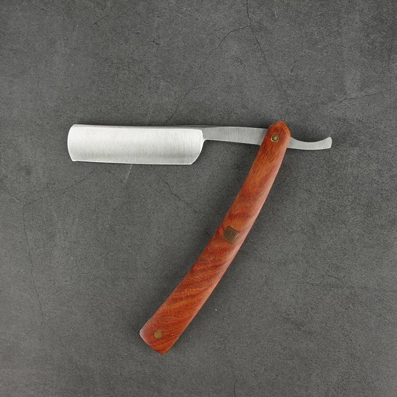 1개입 전문가용 이발소 남성용 면도기 스트레이트 엣지 바버 면도칼 수동 수염 면도 관리 면도기