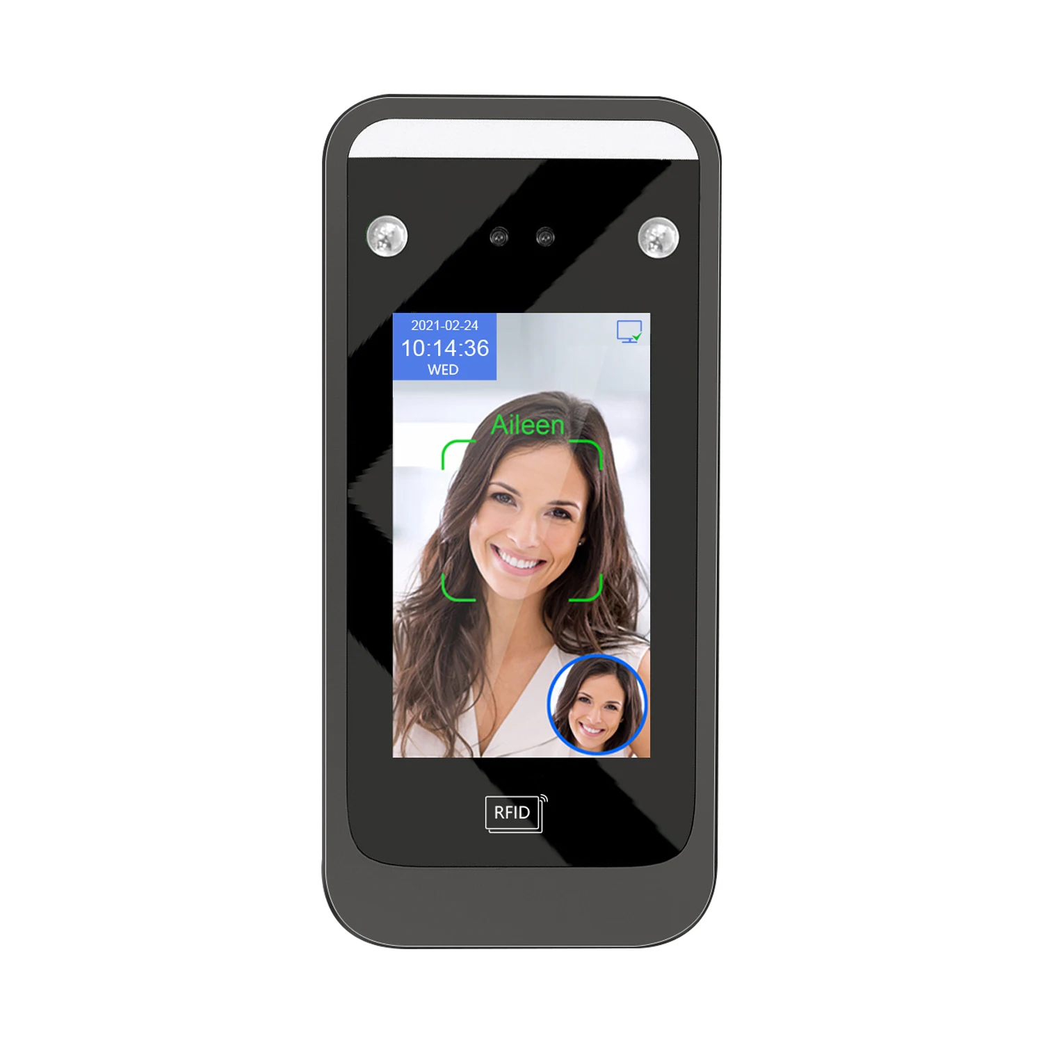 Linux System AI Dynamic Facial Free SDK and Software QR Code Scanner Door Rfid Access Control Wifi