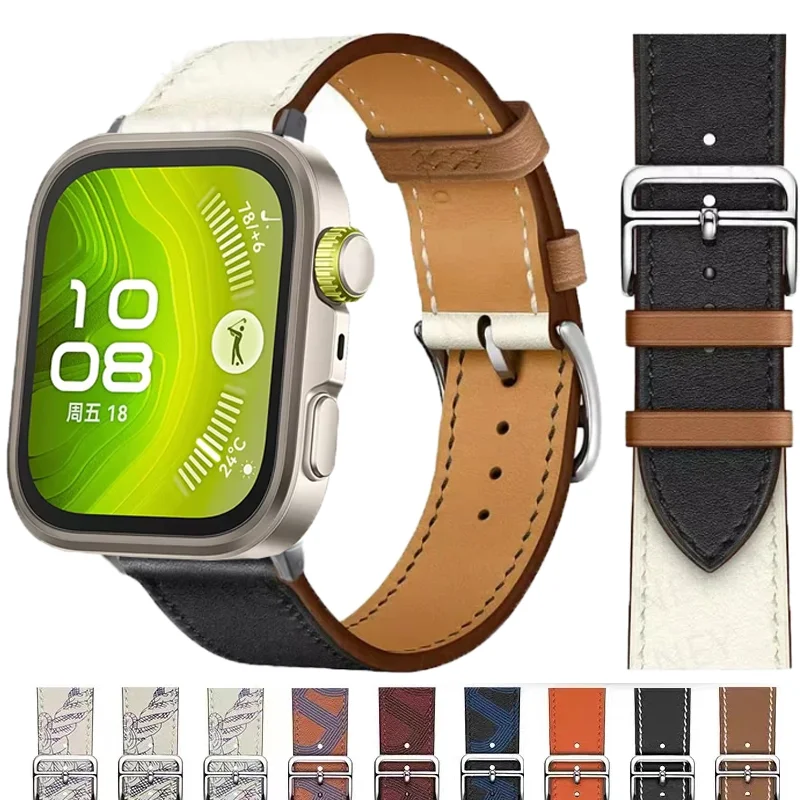 Leather Bracelet Fo… - image