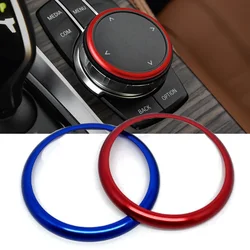For BMW 1 2 3 4 5 6 7 Series X3 X4 X5 X6 F22 F30 F10 Car Center Console iDrive Multimedia Controller Knob Button Trim Cover Ring