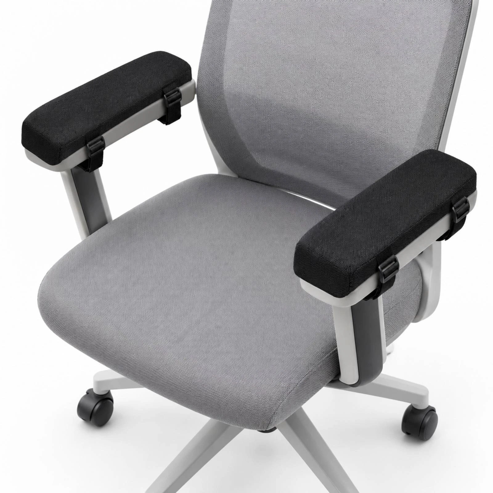 Memory Foam Office Chair Armrest Pad Supportive Gaming Chair Armrest Pillow Elbow Support Cushion Padded for Gamers, Desk Work