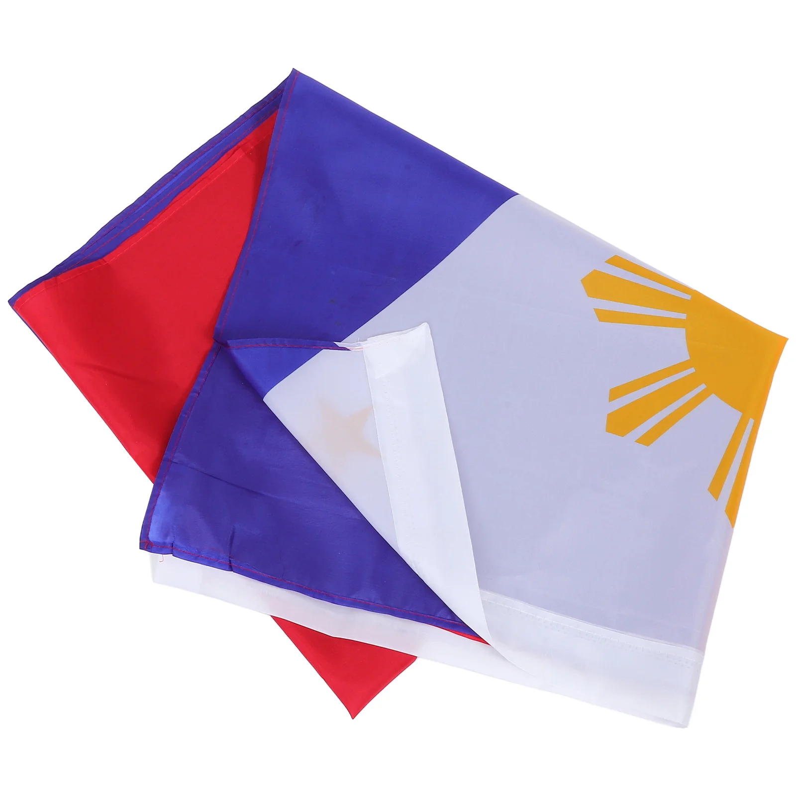 

1pc Philippine National Flag 3x5ft Polyester Yard Decor Courtyard Banner Festival Ornament Garden Home Flag