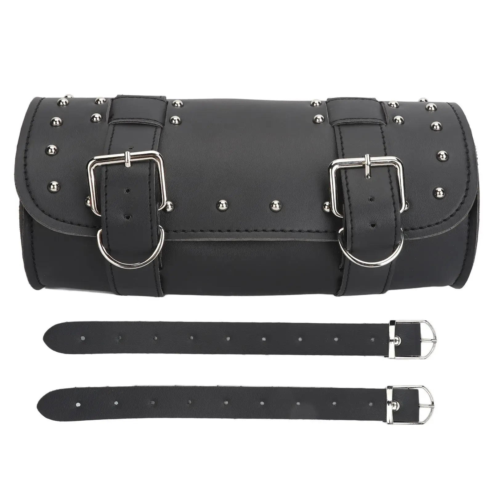 

Electric Scooter Storage Bag Motorcycle Tool Bag Waterproof Universal Retro Synthetic Leather Motorcycle Front Rear Bag