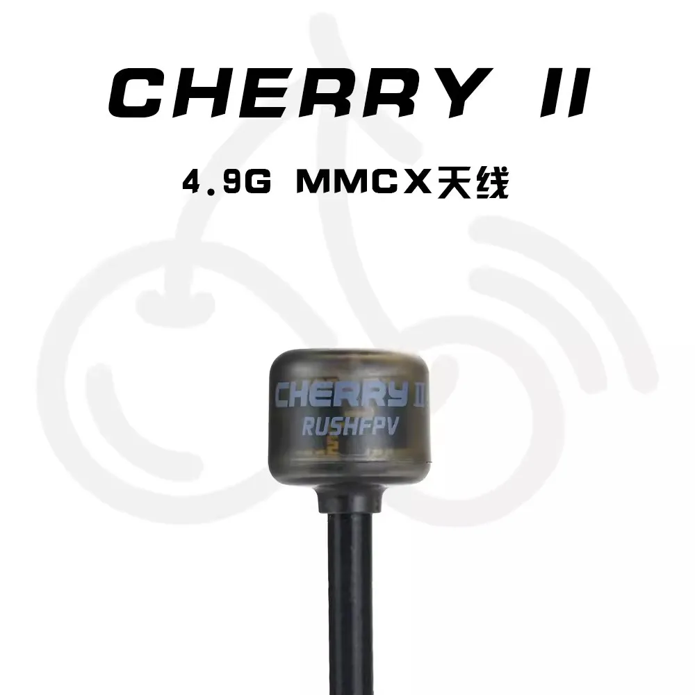 RUSHFPV Cherry 2 II 4.9G FPV Antenna SMA RHCP MMCX-JW for FPV Freestyle Analog Digital Drones DIY Parts