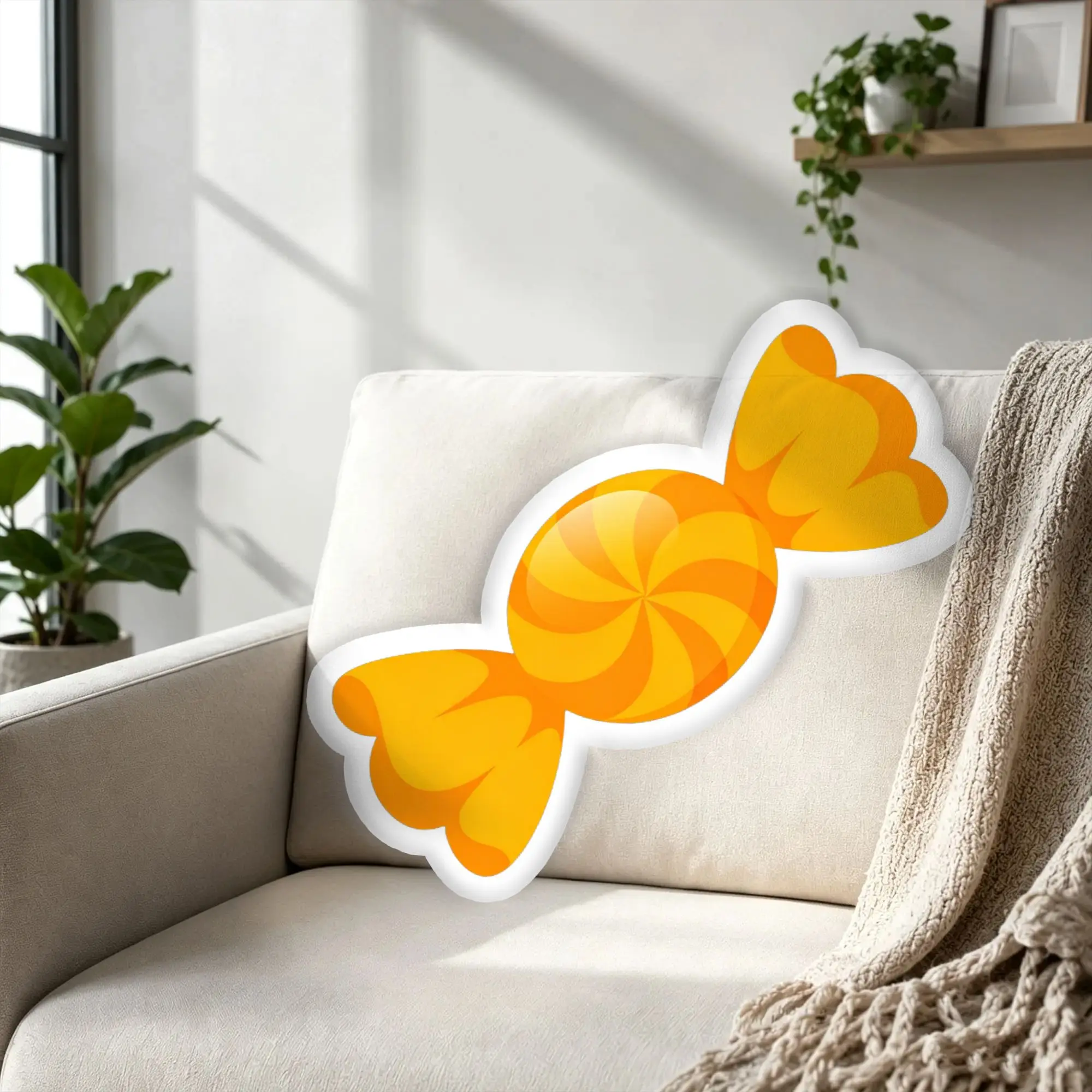 Customized Super Funny Funny Halloween Gift Throw Pillows Soft Sweet Plush Cushions for Bed Sofa Decoration Home