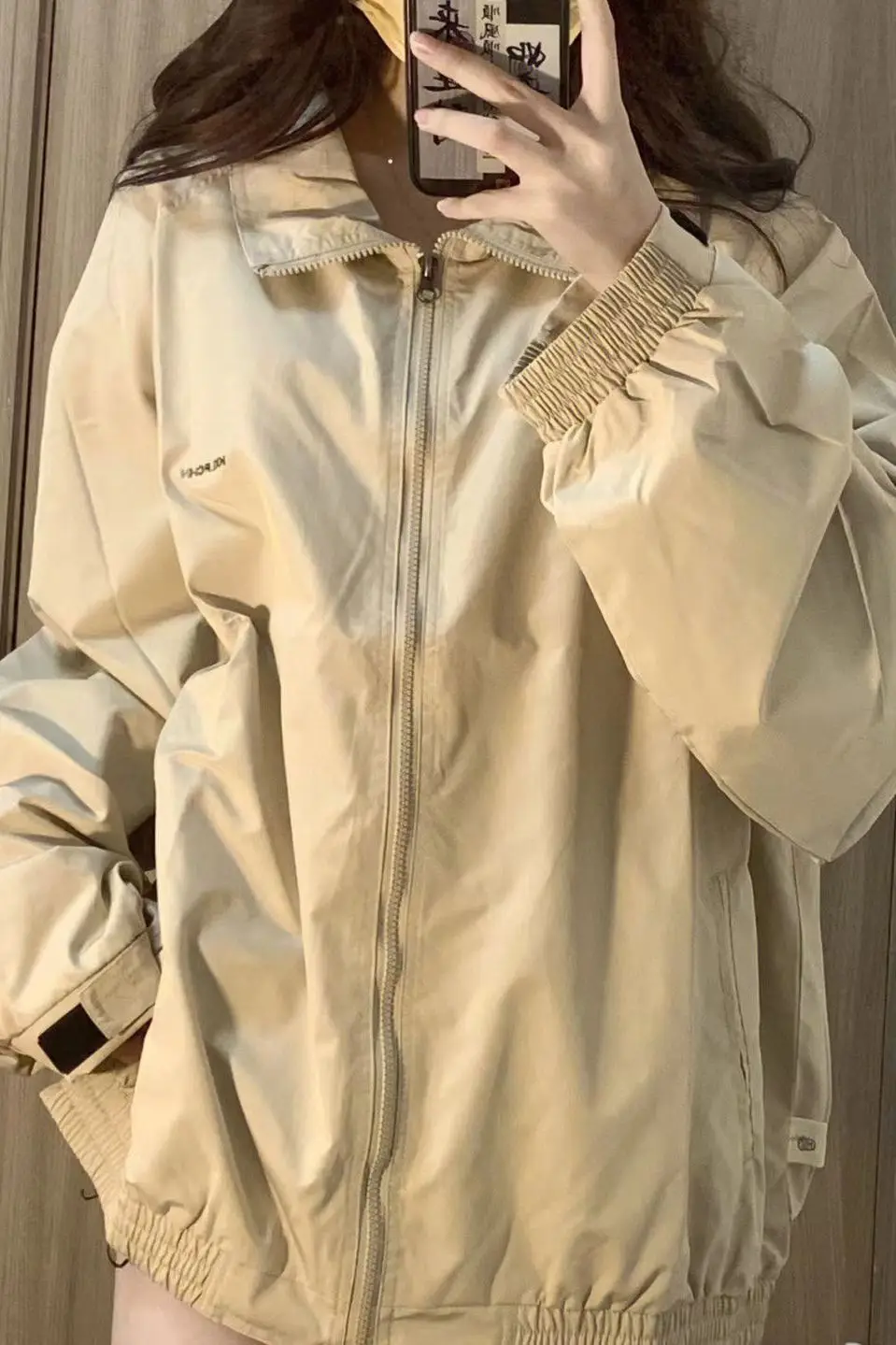 

Suede Jackets For Women Winter Coat Woman 2025 Punk Gothic Black Ladies Long Sleeve Button Front Pocket Solid Color Elastic Hem