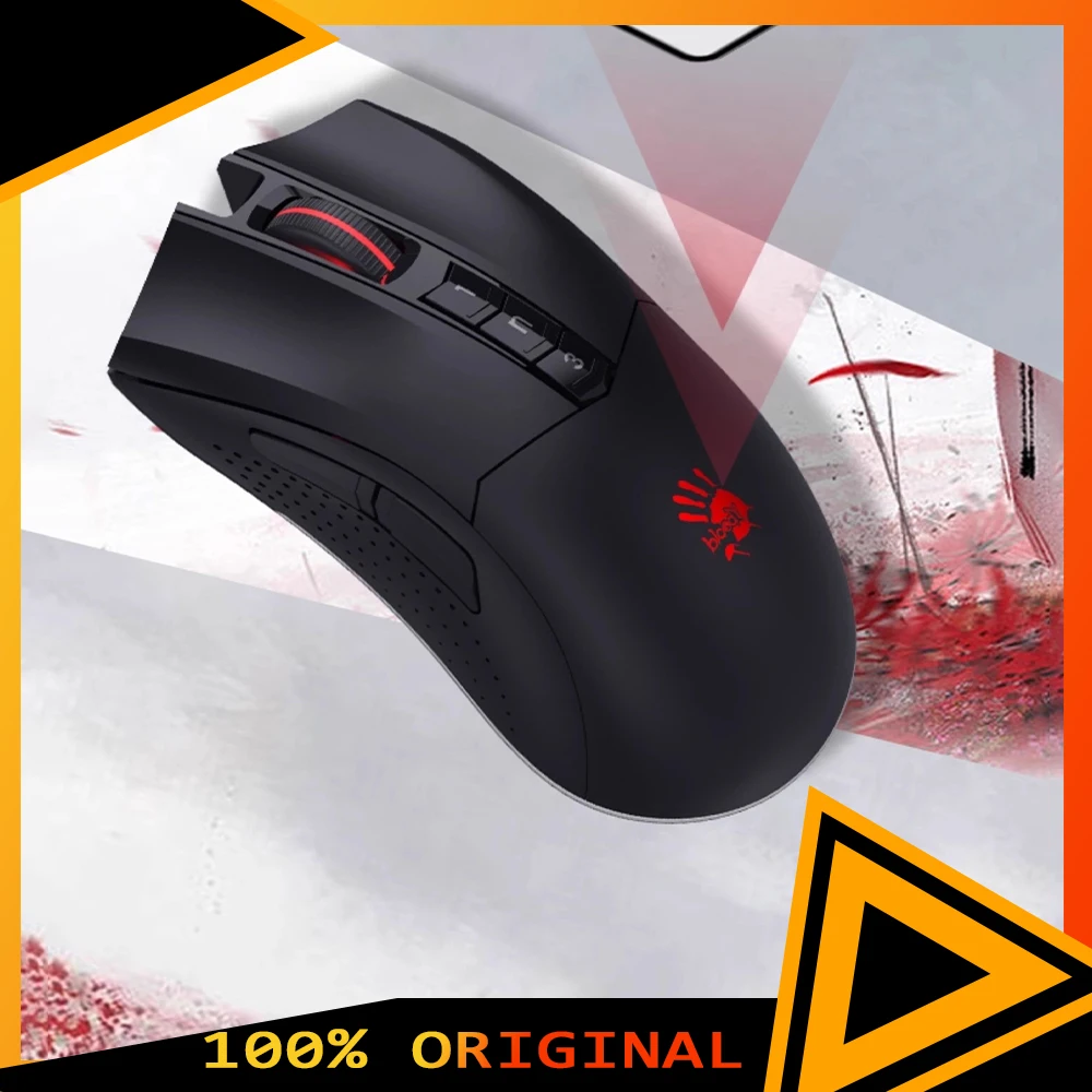 

Беспроводная мышь Bloody R90 PLUS для киберспорта, игровая мышь FPS с низкой задержкой, длительный срок службы, программирование макросов, подарки Valorant PUBG