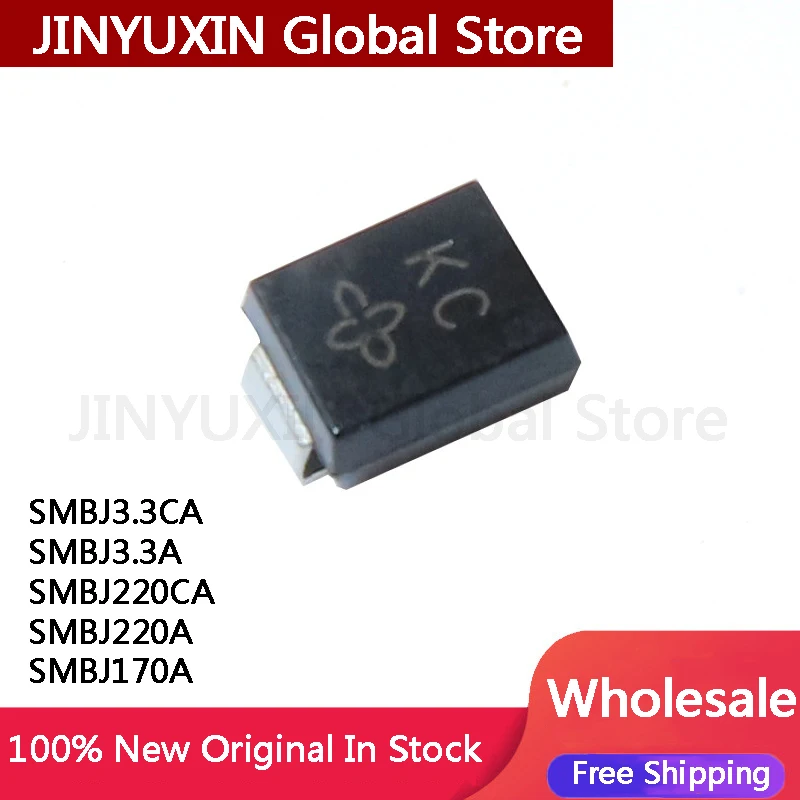 100Pcs SMBJ3.3CA SM… - image