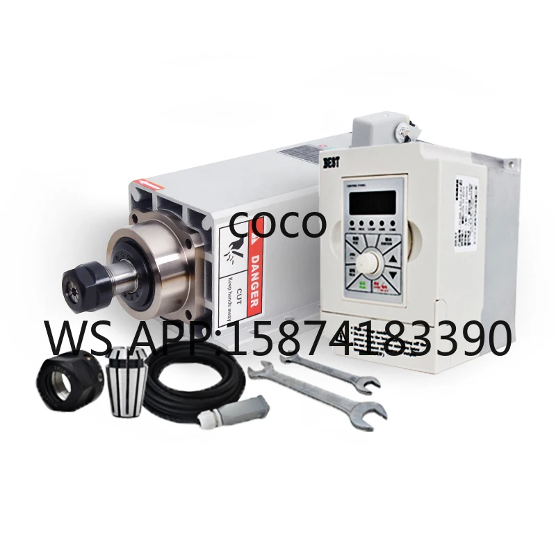 Woodworking CNC Spindle Motor 3.5kw 18000rpm 300HZ Air Cooled Cheap Factory Direct Price