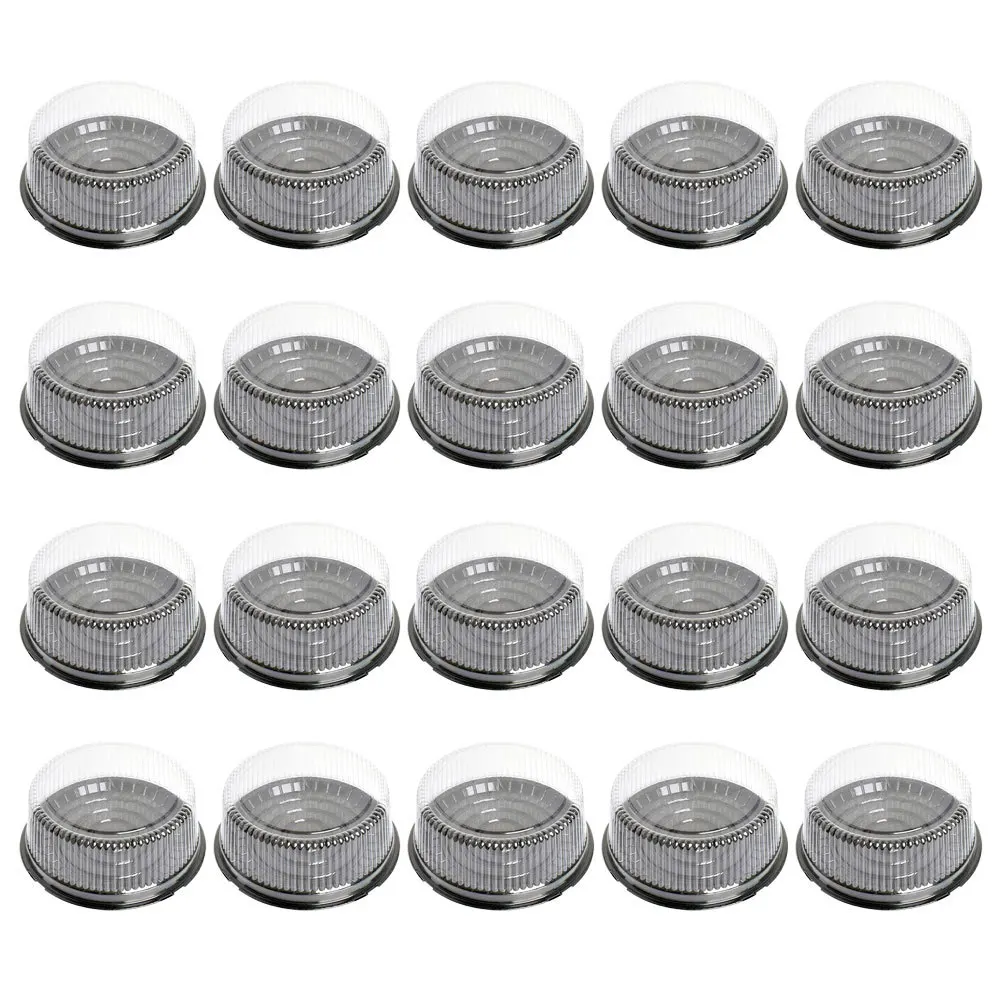 

20 Pcs Bakery Boxes Small Cake Containers Plastic Carrier Carriers for Transport
