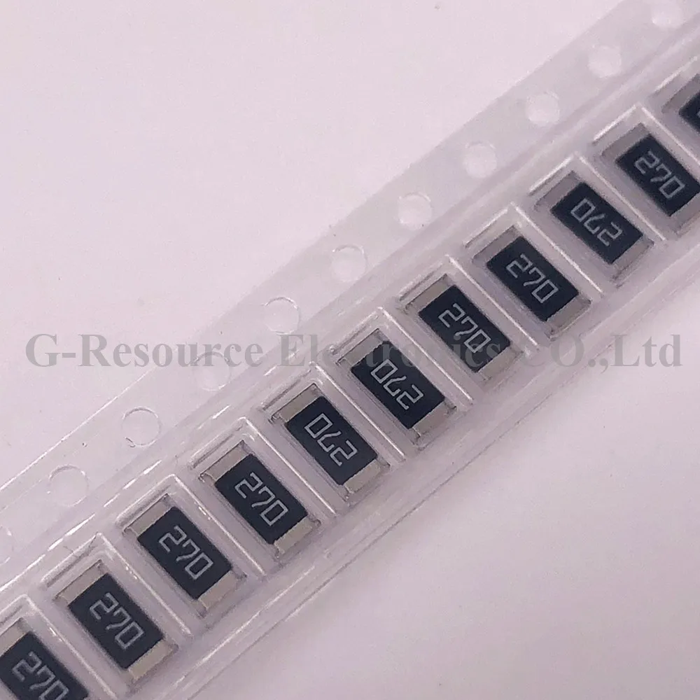 (100pcs) 2010 5% 27R SMD thick Film Chip Resistor 2010J27R