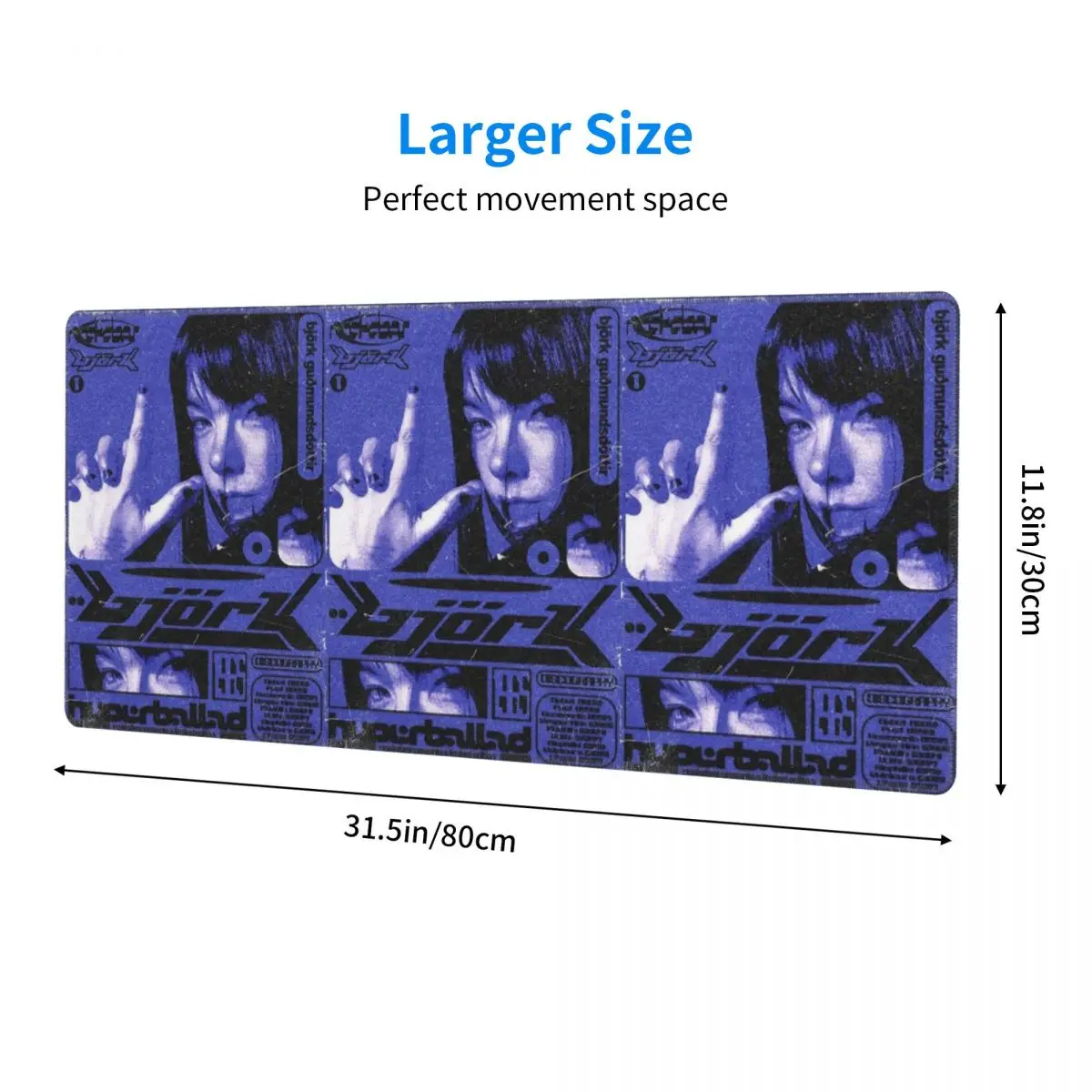 Large Mouse Pad Bjork Army Of Me Aphex Twin Gamer PC Laptop Mats Keyboard Carpet Computer Gaming Office Accessories Desk Mat
