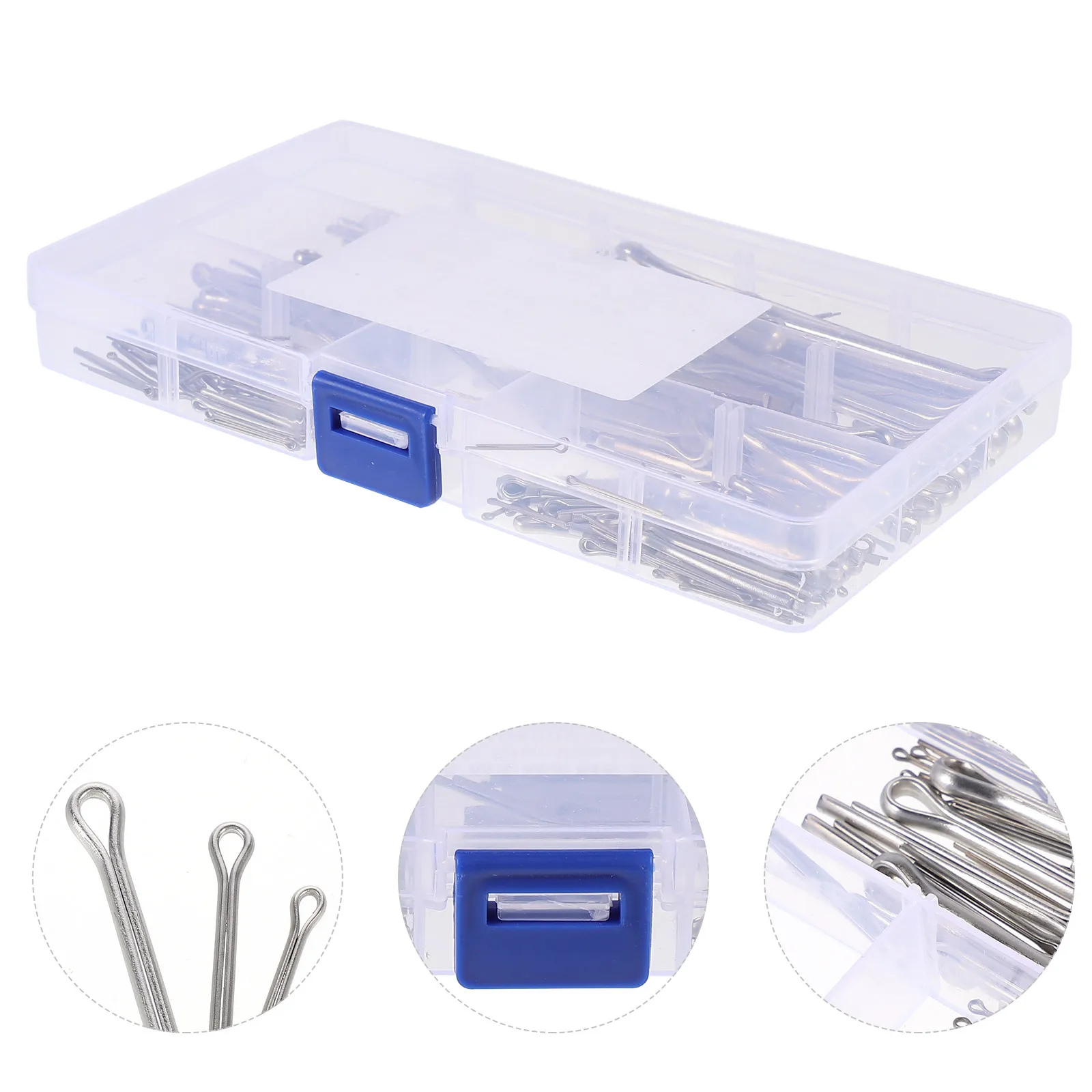 

Набор из 230 шплинтов из нержавеющей стали: прочные, устойчивые к коррозии, для авторемонта, крепежные клипсы, стопорные шплинты