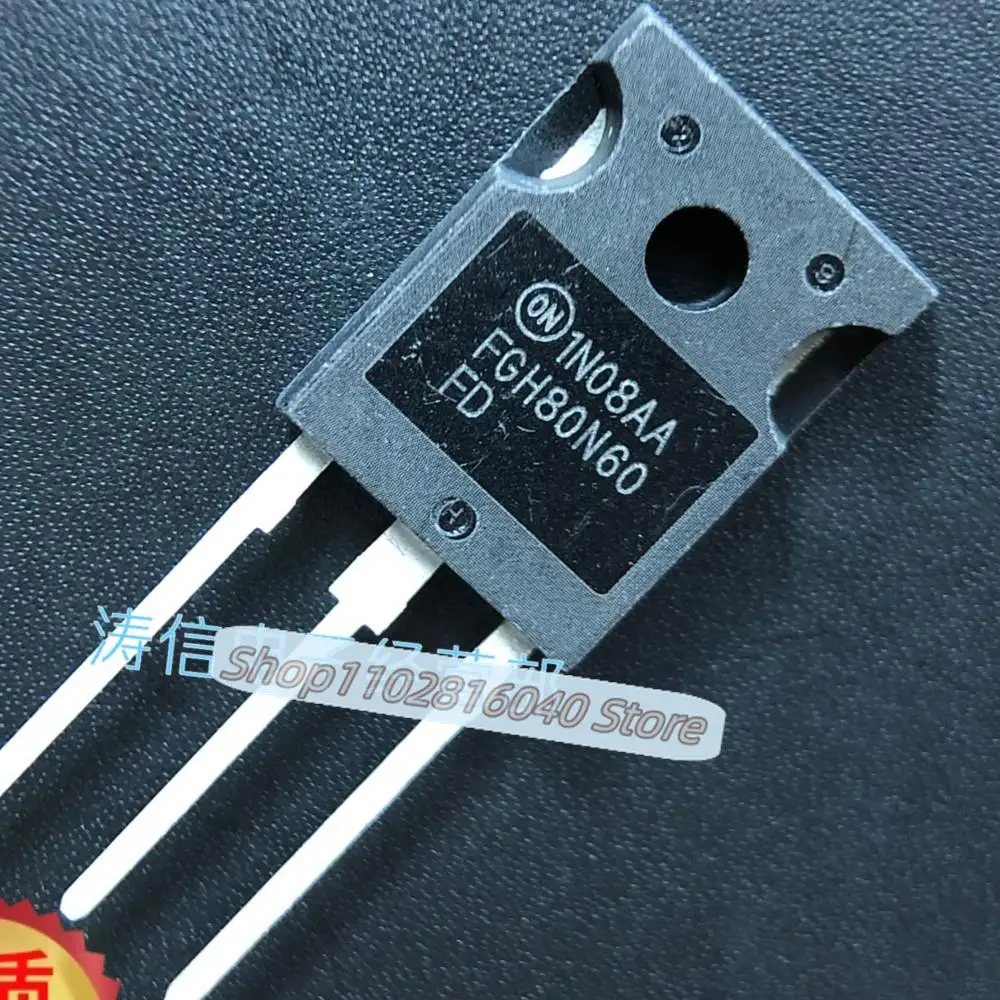 10PCS/Lot FGH80N60FD  TO-247 80A 600V IGBT Best Quality Imported Original