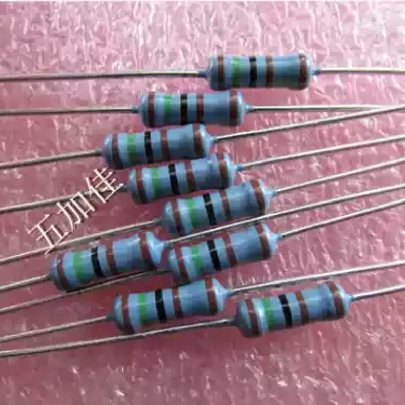 10-100pcs imported original 1.5K 1501 1W 1% five ring color ring resistor