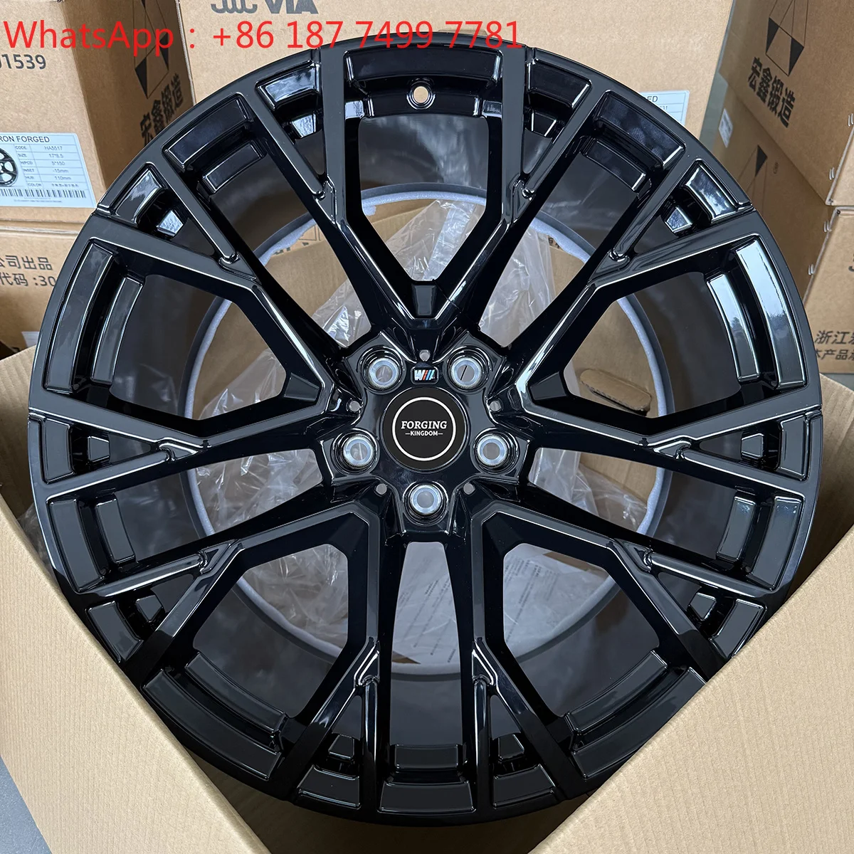 20-24-Inch 6061-T6 Material ET25 Concave Design High Performance New Forged Aluminum Alloy Wheel Rims