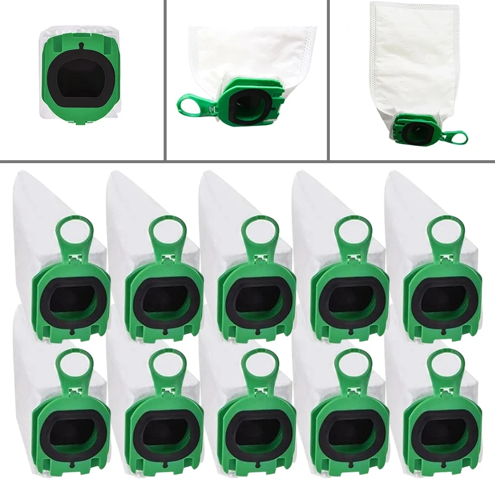 10pcs Vacuum Dust Bags Part For Vorwerk Kobold VB100 FP100 FP 100 Vacuum Cleaner Dust Bags Replacement Household Cleaning Tool