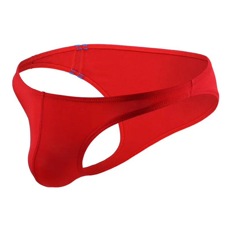 Sexy Breathable Low Rise Mens Briefs Contrast Color Underwear