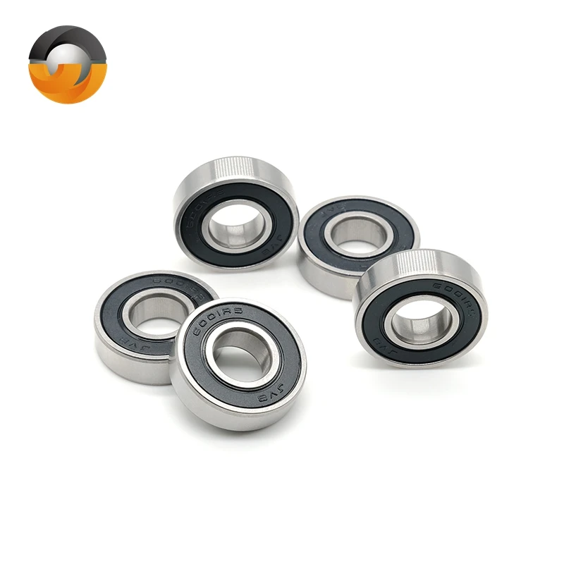 4PCS 6001RS Bearing Bicycle Frame Pivot Repair Parts Ball Bearings  ABEC-7 605RS-609RS 6000RS-6003RS 625RS-629RS 6200RS-6202RS
