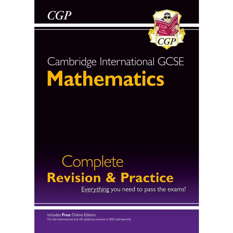 

New Cambridge International GCSE Maths Complete Revision Practice Core Extended Inc Online Ed CGP 9781837741205