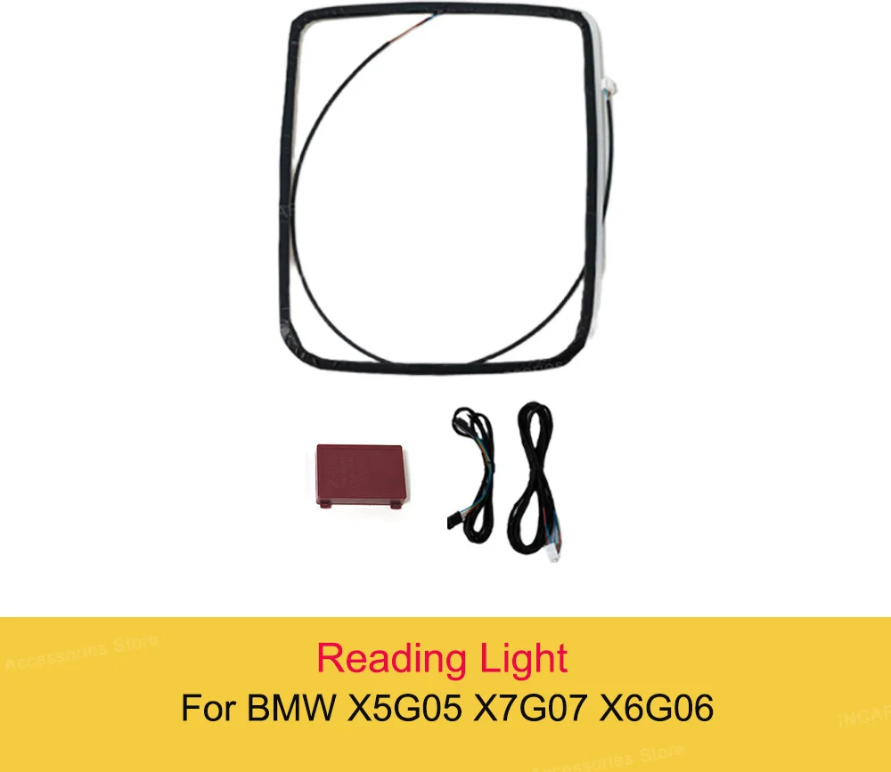 LED Speaker Cover Ambienteverlichting voor BMW X5 X7 X6, G05 G06 G07 Vierdeurs Dynamische Crystal Ambienteverlichting