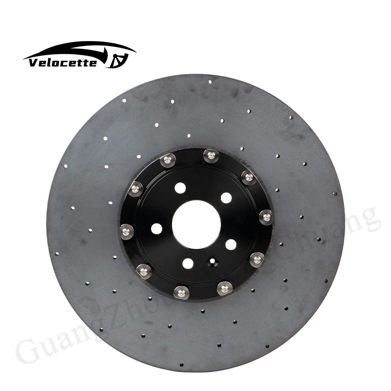 For Wholesale Hot Sale Auto Brake Long Fiber Carbon Ceramic Rotors 355/360/380/400mm for Porsche Tycan 971 911 718 Cayenne bmw a