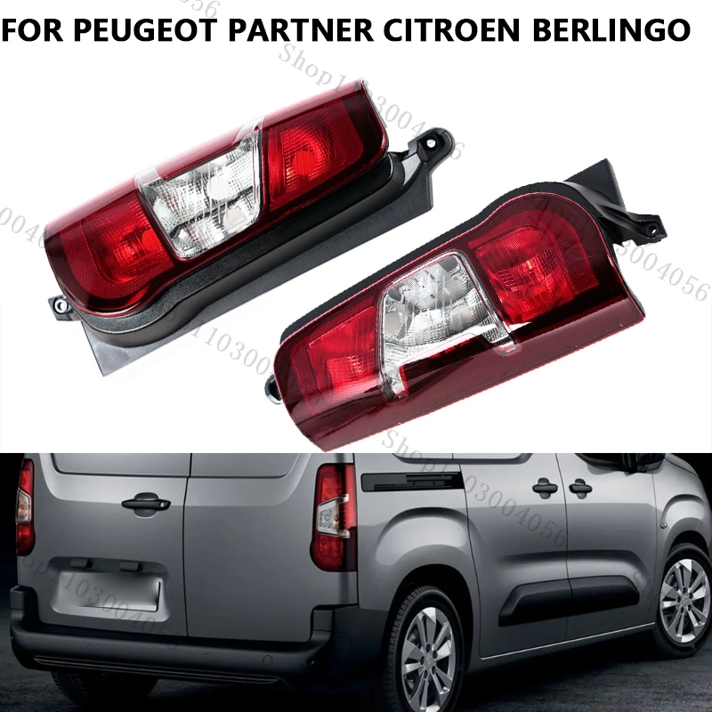 

Tail Lamp For Peugeot Partner For Vauxhall Combo For Citroen Berlingo For Proace City 2019+ Rear Tail Light Without Bulb