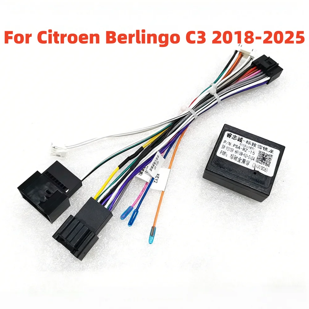 central-multimidia-automotiva-raise-rz-psa15-canbus-box-16-pinos-plug-play-para-peugeot-208-citroen-berlingo-c3-2018-2025-radio-android
