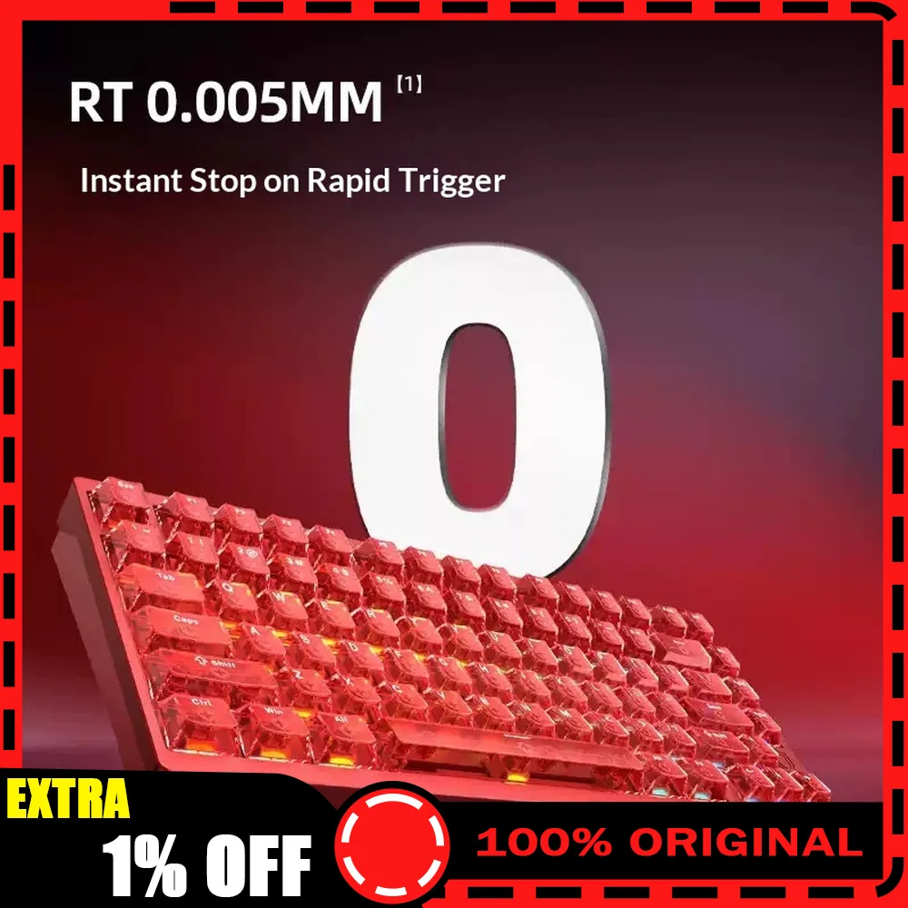 IROK MG75 Series Magnetic Switch Gaming Keyboard CNC Aluminum RGB Rapid Trigger Wired