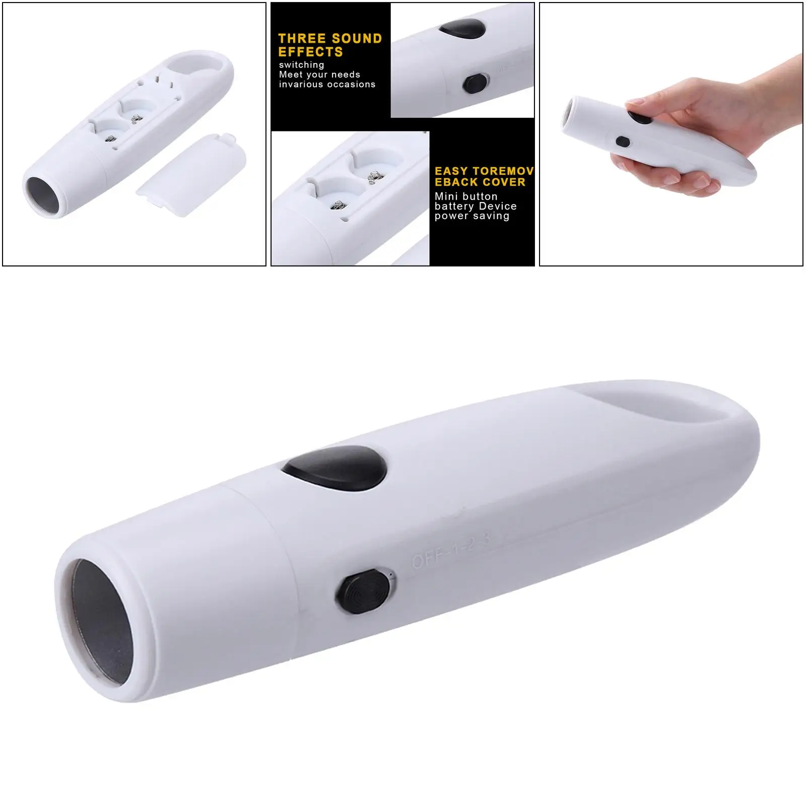 

Electronic Whistle 3 Tones Electric Whistle Safety Hiking Survival Emergency
