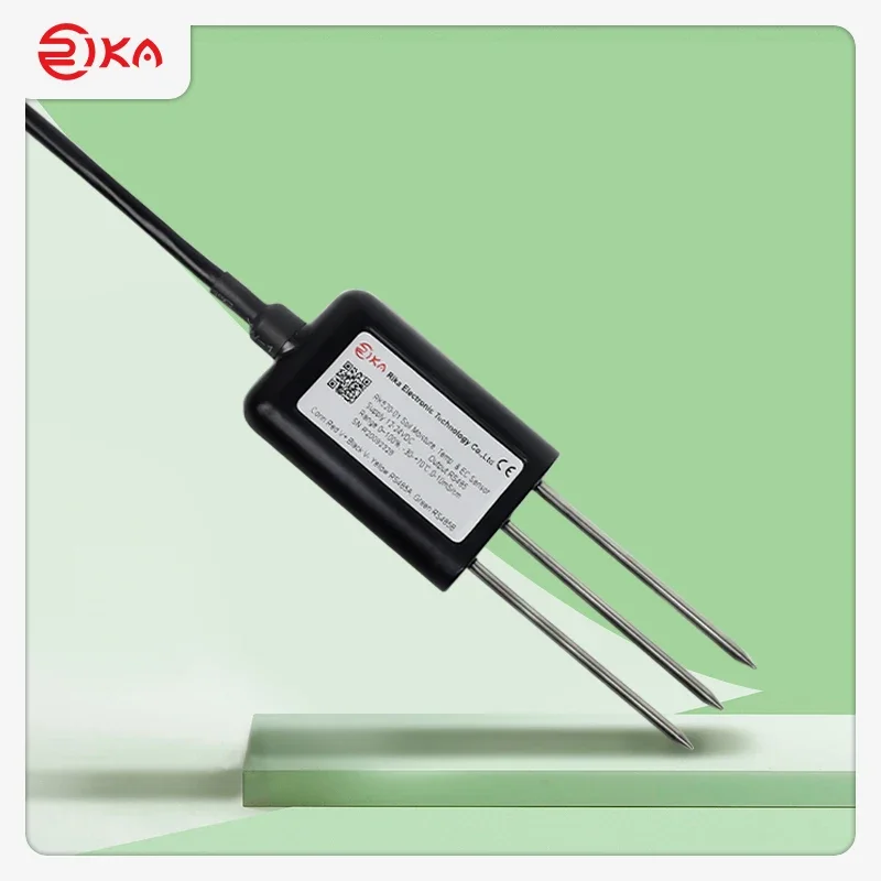 RIKA RK520-01 Agriculture Soil Temperature and Humidity Moisture Test Analysis Probes Sensor 4-20mA 0-5V Modbus GSM