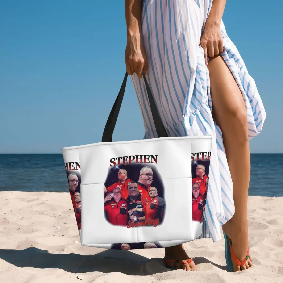 

Stephen Bunting Bootleg Beach Tote Bag Sport Gym Yoga Duffle Large Tote Bag Women Travel Bag Fitness bag