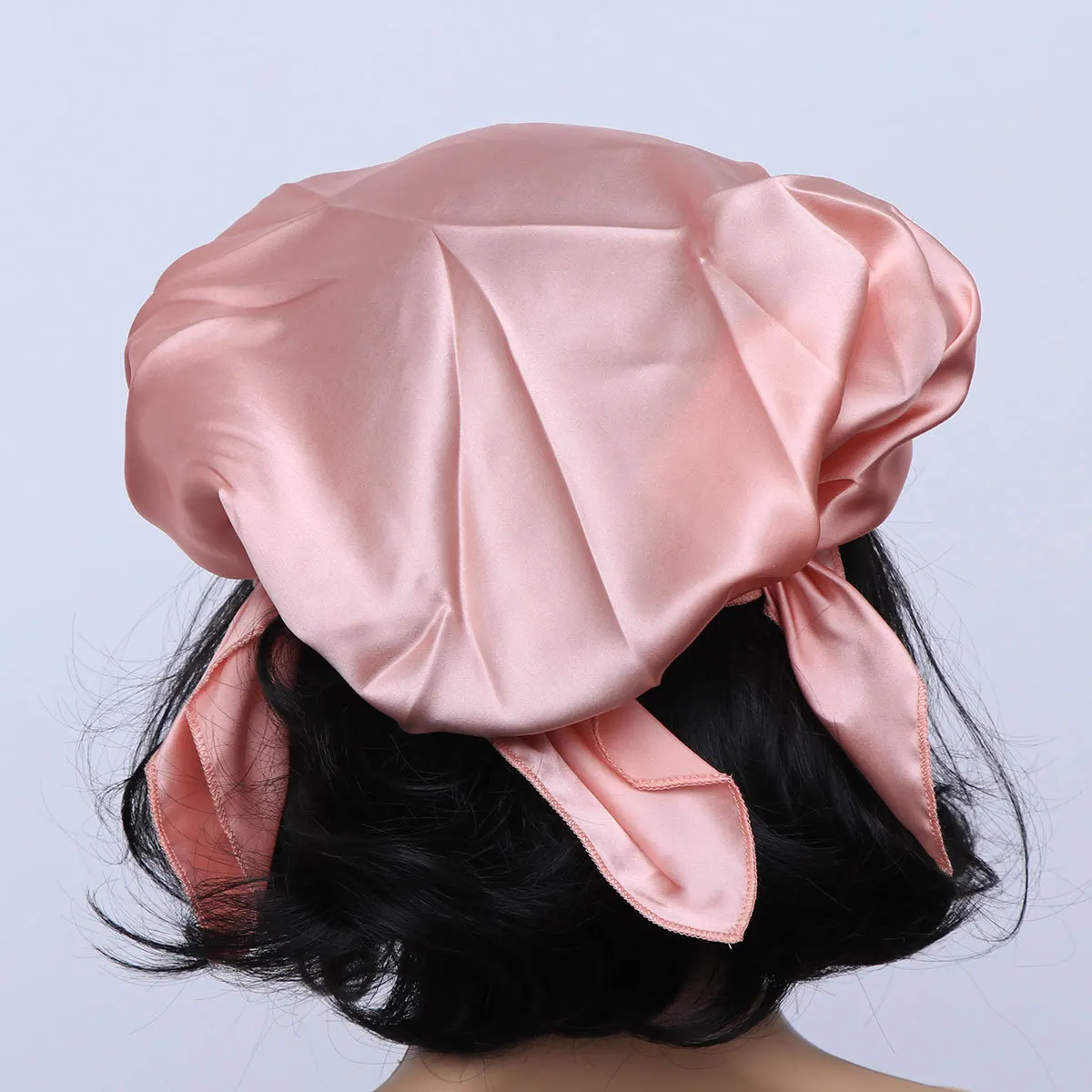 

Quick Dry Hair Cap Silk Towel Fast Drying Shower Bath Hair-Drying Cap Sleep Haircap Lightweight For Travel Gym Spa