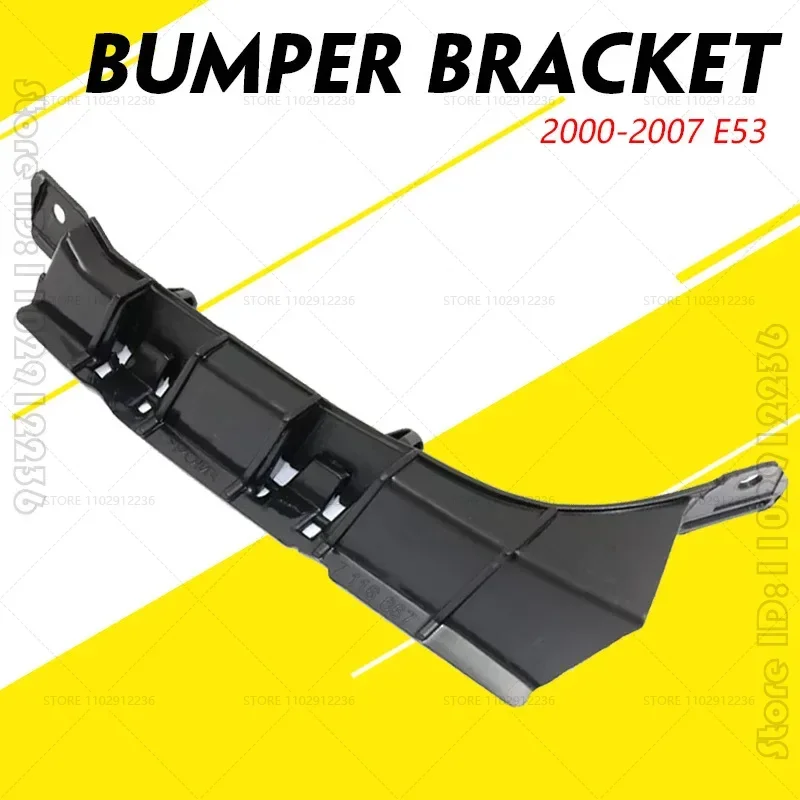 for 2000-2007 E53 BMW X5 3.0i 4.4i 4.8is Front Bumper Bracket Holder Cover 51117116667 51117116668