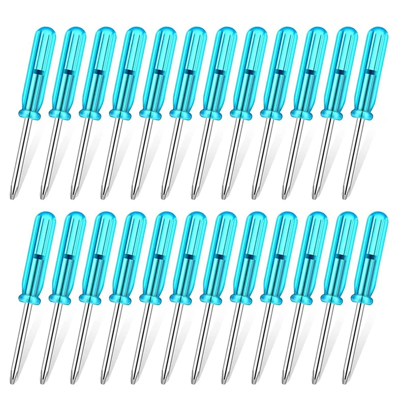 

100PCS Eyeglasses Screwdriver Screwdriver 2.0Mm Ten-Head Head 45Mm Length For Small Appliances Repair