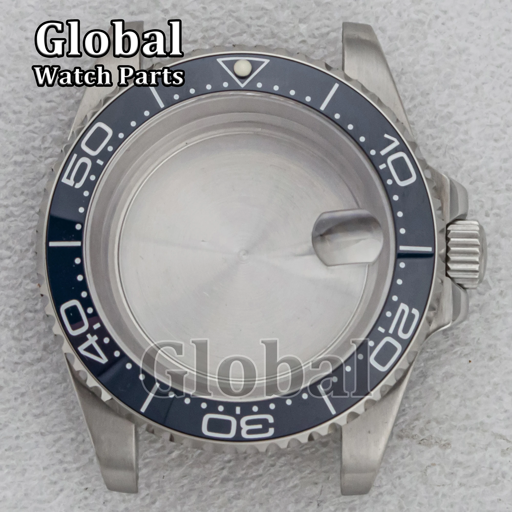 

NH35 40mm Diving Watch Case for Submariner Case NH35 Sapphire Glass Stainless Steel Case MOD Watch Repair Parts Fit NH35 NH36