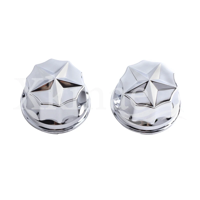 

2pcs NEW Decorative cover electroplating special Cap For 10-inch 12-inch 14-inch alloy wheels ATV Quad Accessories
