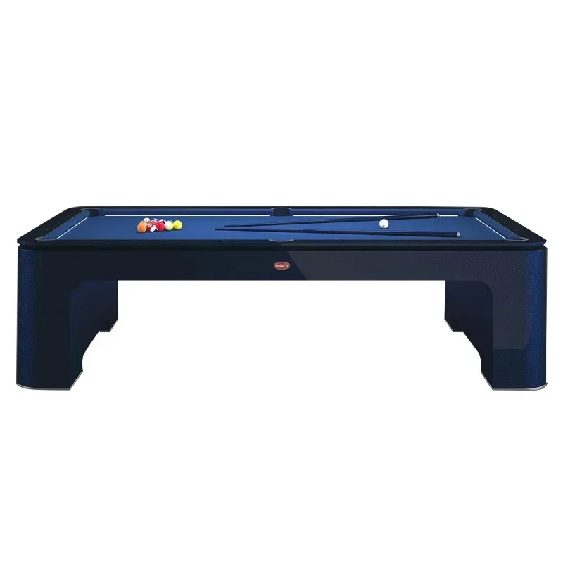 Stainless Steel Billiard Table Designer Luxury Recreation Room Standard Nine Ball Table