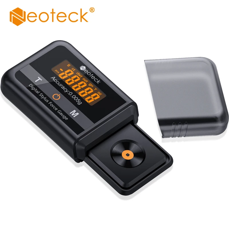 Neoteck Precisão Registro Nível Turntable Cartucho Digital Stylus Rastreamento Força Pressure Gauge Escala 100g 0.005g Resolução