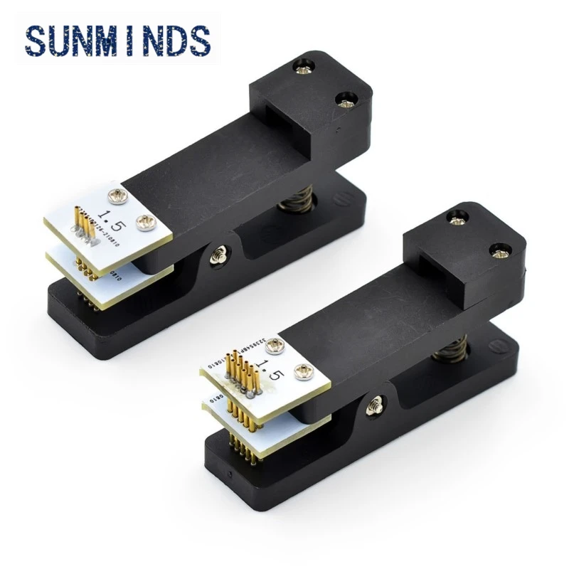 2.54mm spacing Test stand PCB clip Clamp Fixture fixture Probe pogo pin Download Program Burn 3P 4P 5P 6P 7P 8P 9P 10P