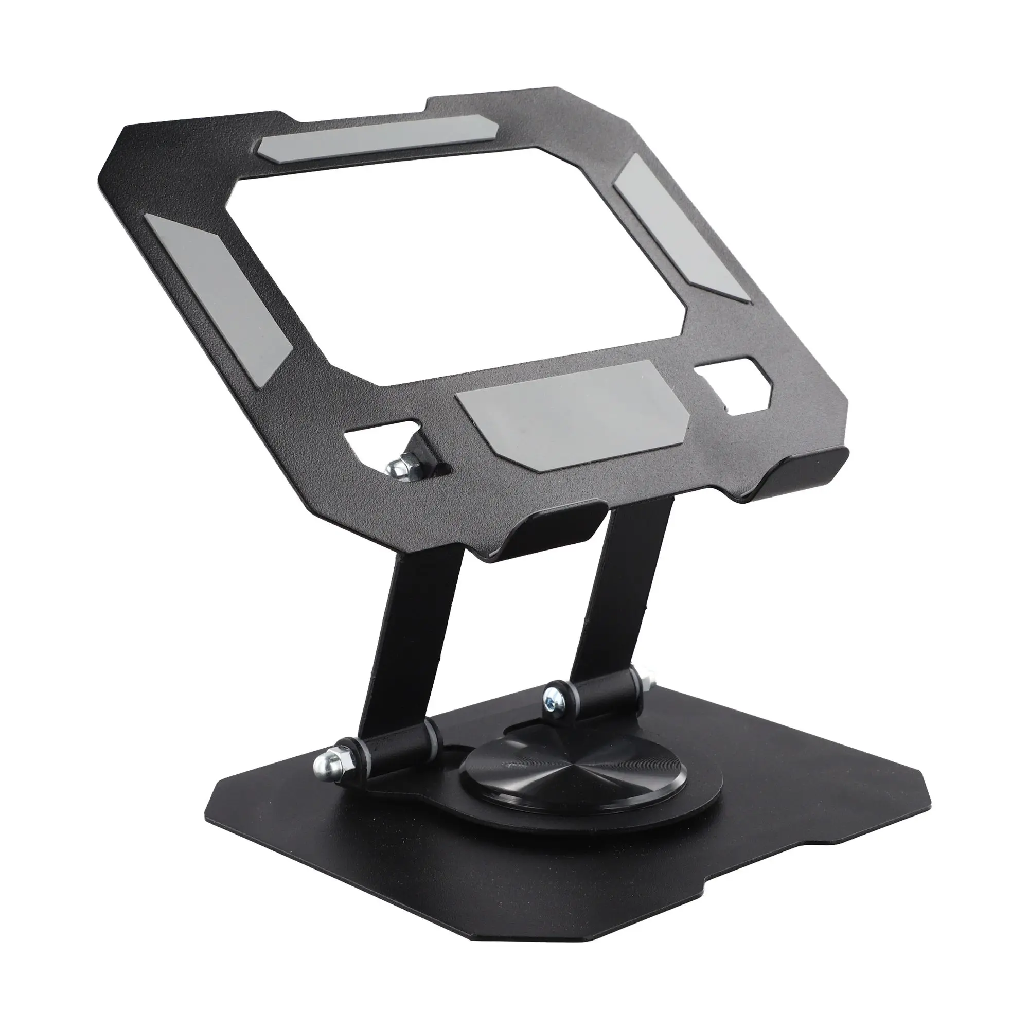 Sophisticated Laptop Stand Crafted from Sturdy Materials Featuring an Easy to Use Foldable Structure With a 360 Degree Design