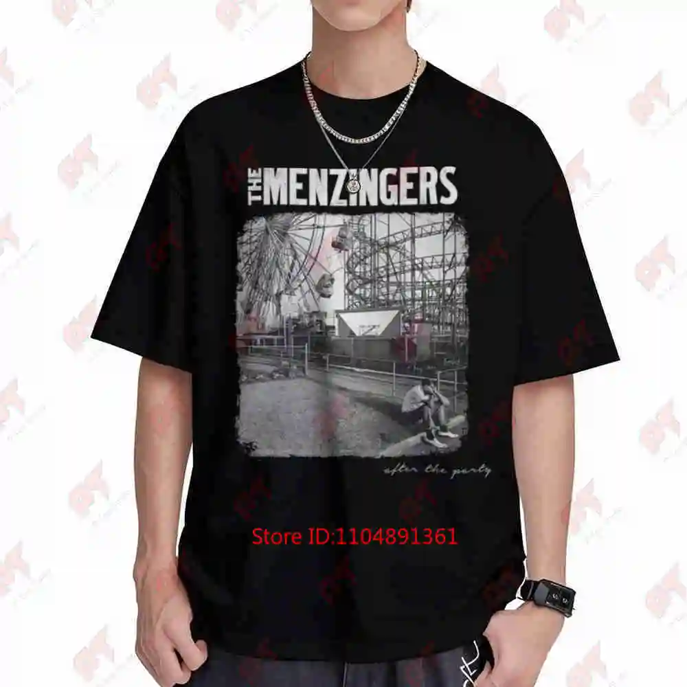 The Menzingers After Party Album Short Sleeve Tee 100% Cotton T-Shirt
