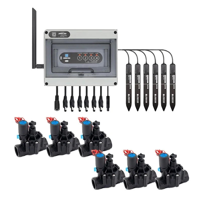 Automatic 6-channel BT/WiFi Irrigation System